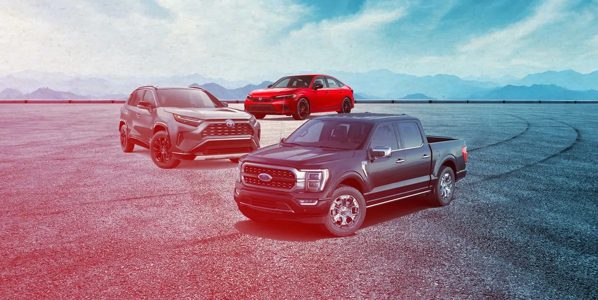 The 25 Bestselling Cars, Trucks, and SUVs of 2022