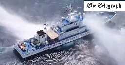 Onboard the Filipino coast guard ship attacked by China