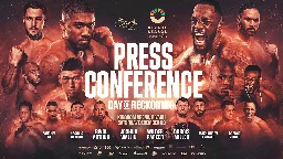 ANTHONY JOSHUA VS. OTTO WALLIN &amp; DEONTAY WILDER VS. JOSEPH PARKER LAUNCH PRESS CONFERENCE LIVESTREAM