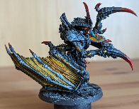 Calling this done! 3d printed not-tyranid for my D&D campaign.