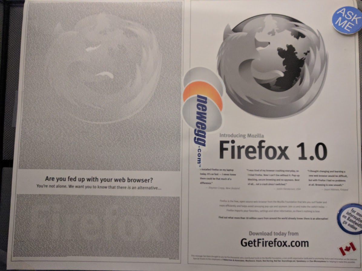 firefox 1.0 poster