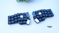 Corne Choc Low Profile Split Ergonomical Keyboard created by foostan. Built by kriscables