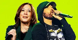 Eminem Triples Down on Trump Feud by Backing Kamala Harris