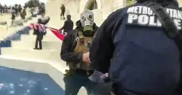 'Gas Hat' Jan. 6 rioter who first breached Capitol tunnel entrance arrested by FBI