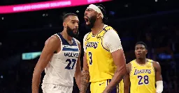 Anthony Davis dominates as Lakers open season with victory over Wolves