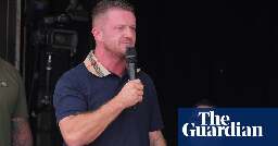 Tommy Robinson says he has been arrested under Terrorism Act