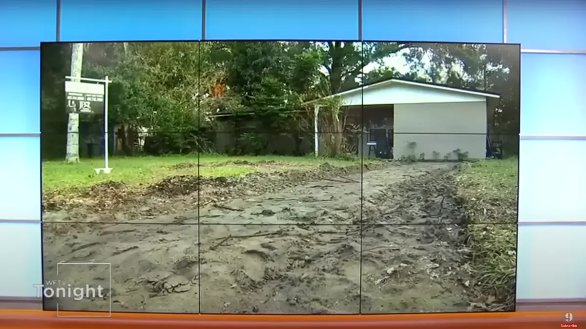 Florida Woman Had Her Entire Driveway Stolen