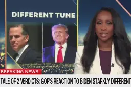 CNN calls out Fox’s very different reactions to Hunter Biden and Trump convictions
