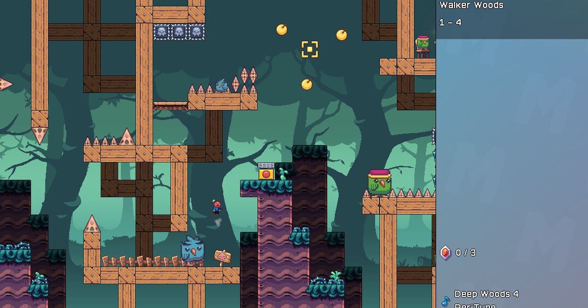 Play and make platformer levels inspired by a cruel freeware classic