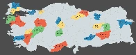 Some Turkish city names translated directly into English