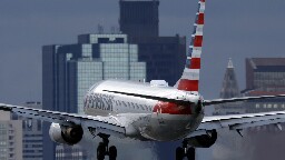 A teenage girl who says she discovered a camera in an airplane bathroom is suing American Airlines