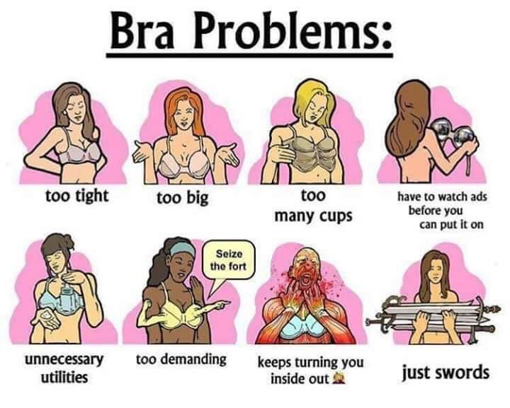 Bra Problems That Men Will Not Understand 