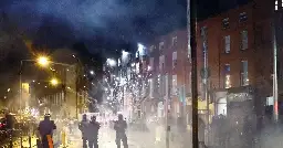 Riots erupt in Dublin after children stabbed
