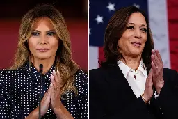 Moment Trump says ‘beautiful’ Harris looks like Melania in Elon Musk interview