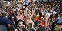 Tens of thousands rally against transphobia at Paris Pride March
