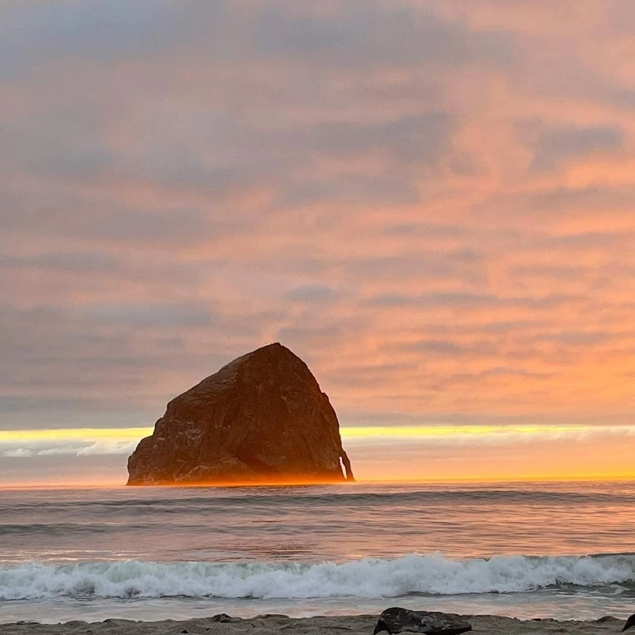 45°14'07.6"N 123°57'48.7"W · Pacific City, Oregon, USA