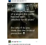 Fire ye wizards, says dragon