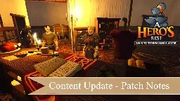 A Hero's Rest: An RPG Town Simulator - A Hero's Rest: Patch 1.1 - Steam News