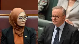 Fatima Payman says she's been 'exiled' and is 'reflecting on future' within Labor