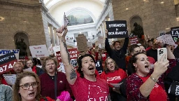 Utah governor signs collective bargaining ban for teachers, firefighters and police unions