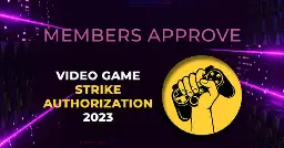 SAG-AFTRA members overwhelmingly vote in favour of authorising video game strike