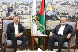 Chinese envoy meets Hamas leader for 1st time since 7 October