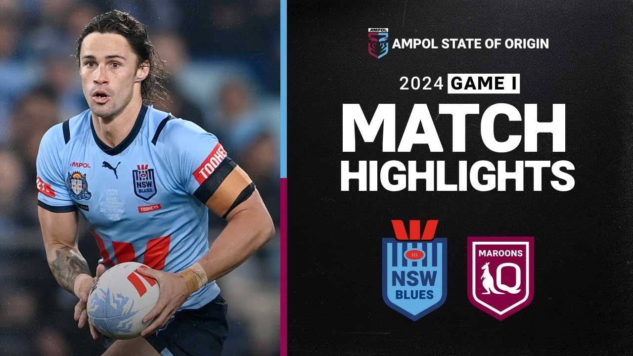 State of Origin 2024 | Blues v Maroons | Match Highlights