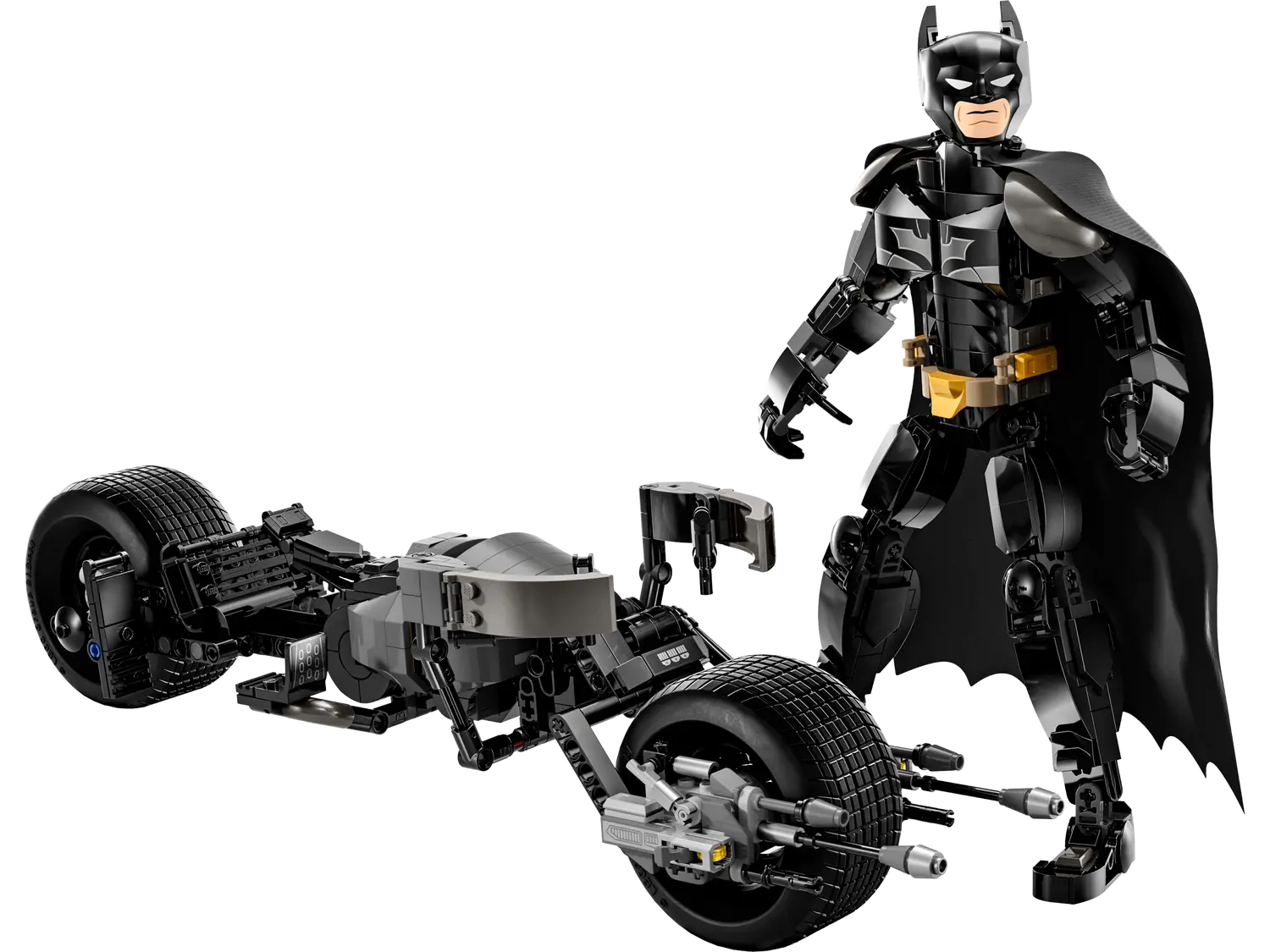 Batman™ Construction Figure and the Bat-Pod Bike 76273 | Batman™ | Buy online at the Official LEGO® Shop GB