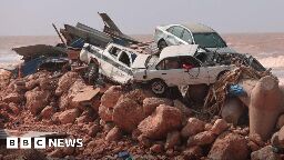 Libya floods: Entire neighbourhoods dragged into the sea