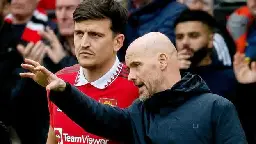 Maguire can fight back into United team, Ten Hag says