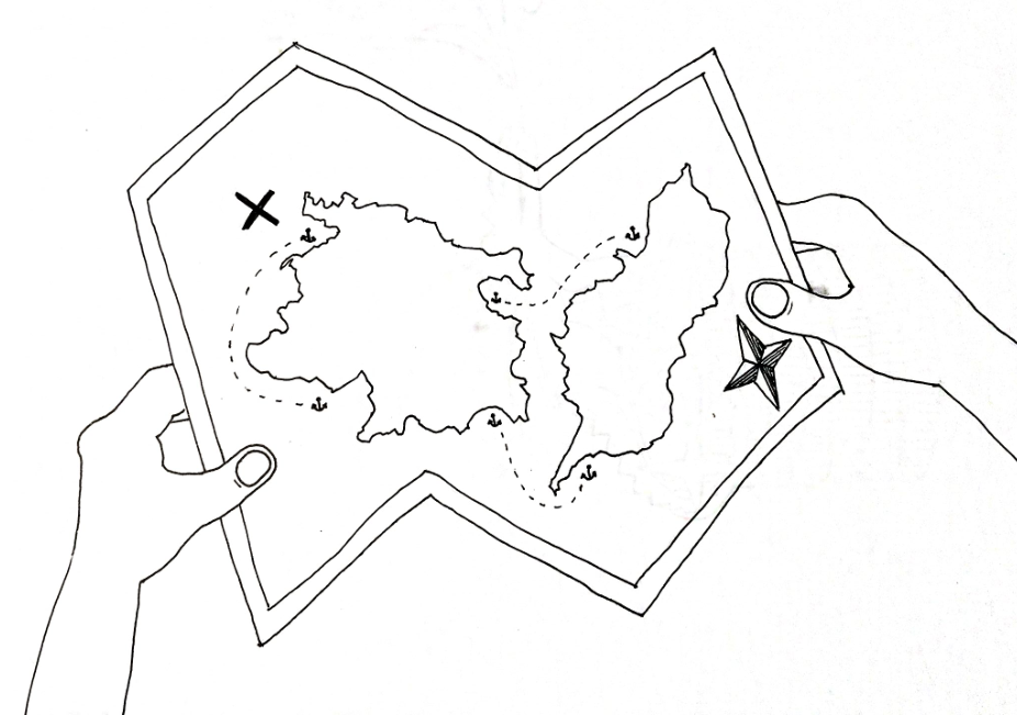 Inktober #5 "Map"