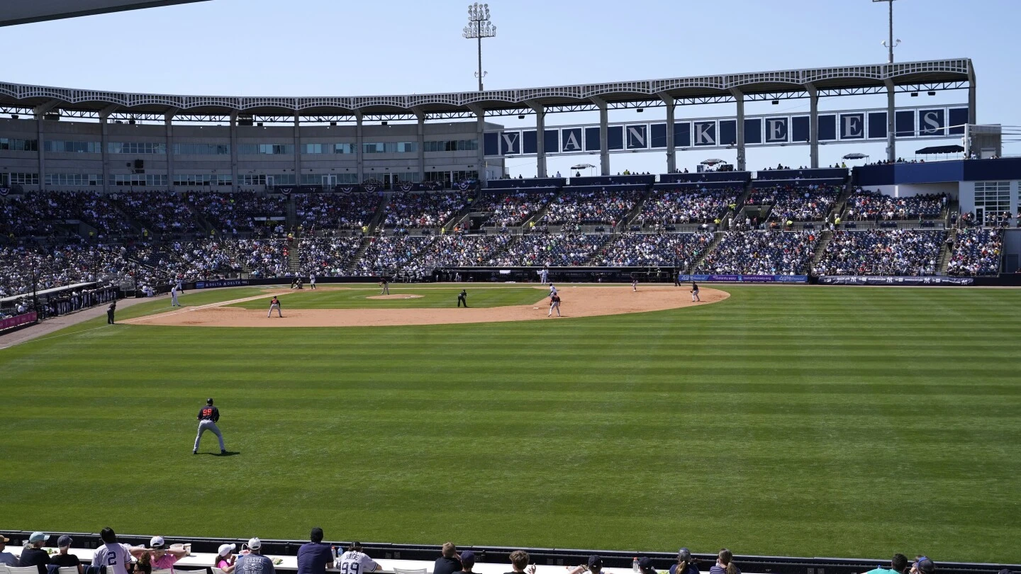 Hurricane-stricken Tampa Bay Rays to play 2025 season at Yankees' spring training field in Tampa