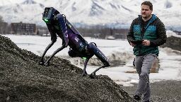 Headless, dog-sized robot to patrol Alaska airport to prevent bird strikes