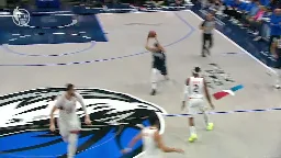 How did Luka Doncic complete this pass?? - ESPN Video