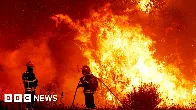 Portugal battles wildfires amid third heatwave of the year.