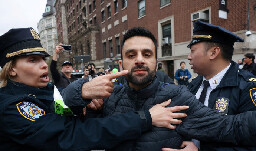 Israeli Arab activist Yoseph Haddad attacked at pro-Palestinian protest in NYC