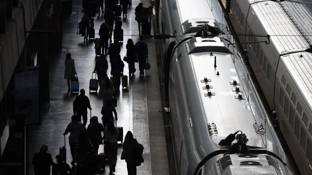 High-speed trains are returning to normal after a chaotic weekend in Madrid