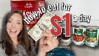 Video showing off some really cool instant mashed potato uses to eat for 1 dollar a day!