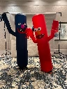 Our Wacky Waving Arm Guy Elmo & Grover from Costume Con 2023