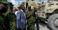 Leader of Kenya, Donor to Haiti Police Force, Makes First Visit