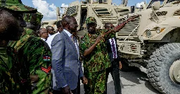 Leader of Kenya, Donor to Haiti Police Force, Makes First Visit