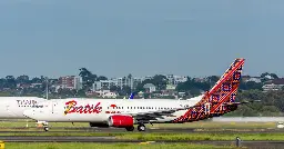 Batik Air 737 passed close to hilltop on low Canberra approach