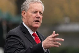 Mark Meadows sued by book publisher over false election claims