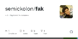 GitHub - semickolon/fak: F.A. Keyboard Firmware
