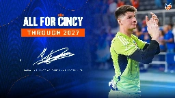 FC Cincinnati sign Roman Celentano to long-term contract extension | FC Cincinnati