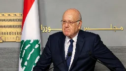 Lebanon's PM Asks Iran To Help Secure Cease-Fire In Israel-Lebanon War