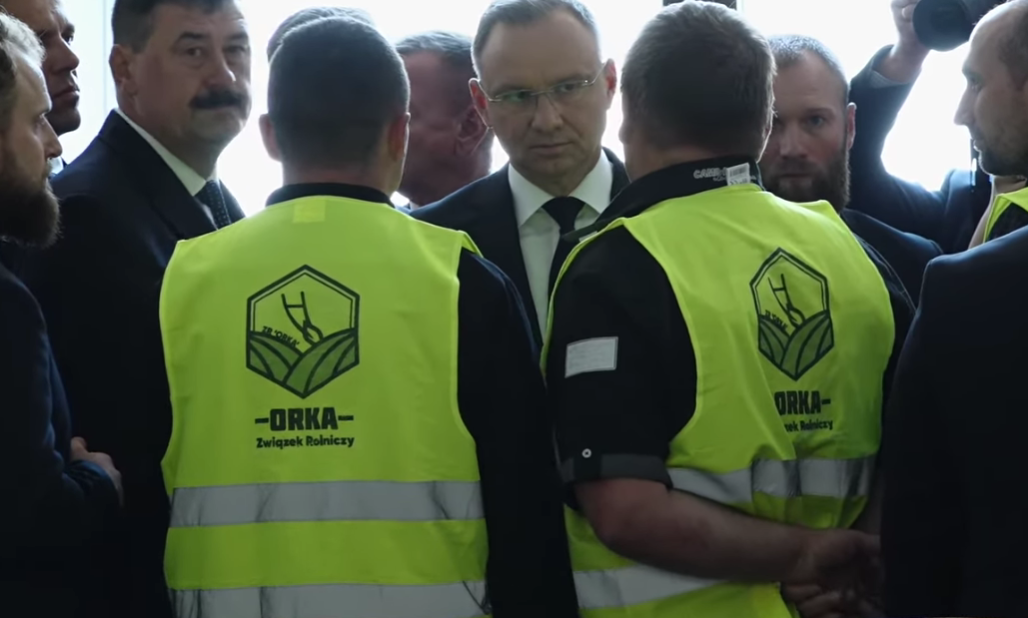 Revealed: Far-Right Links of Polish Farmer Hunger Strikers