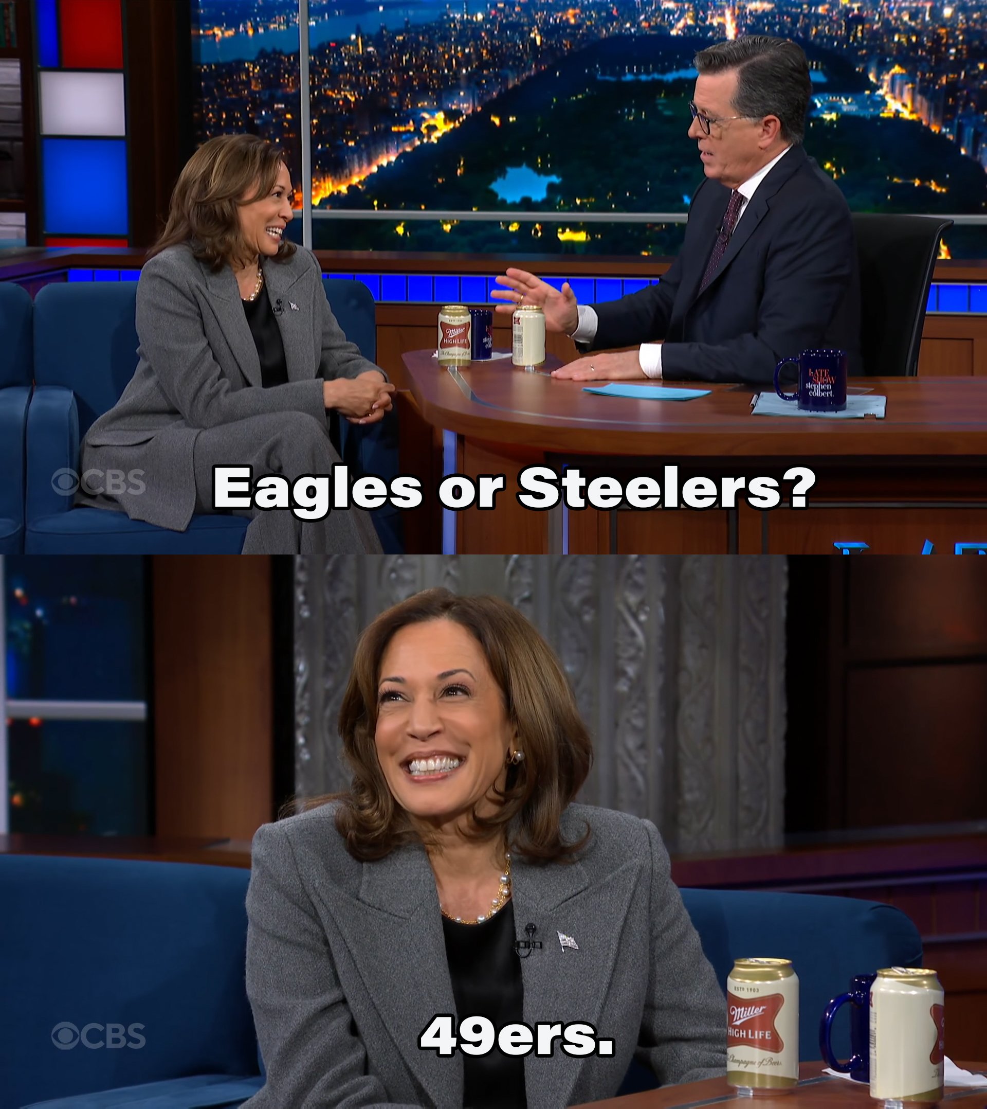 Our future president, and 49ers fan, Kamala Harris!