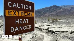 Extreme heat intensifies across south-west US
