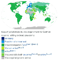 Visa requirements for German citizens